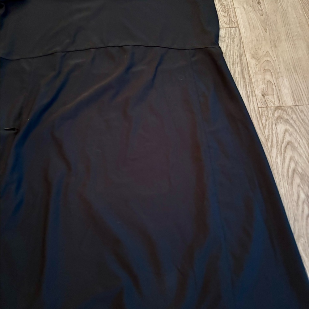 L.L. Bean Black Midi Dress - large - performance material. - Picture 6 of 8